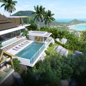 Newly built 4 bedroom villa in Lamai