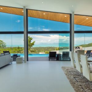 Modern villa with 4 bedrooms and sea view