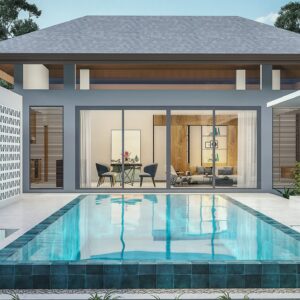 2 bedroom private pool villa in Lamai