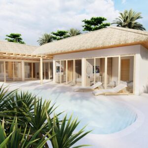 2 and 3 bedroom villa with a private pool
