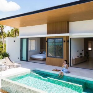 3 bedroom sea villa in Bophut