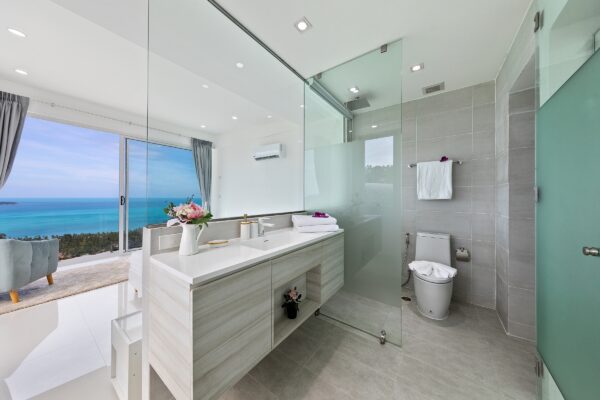 3 bedroom villa with sea view in Chaweng Noi：圖片 10