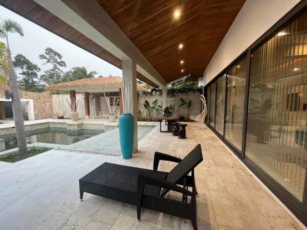 Bali style 3 bedroom villa with a private pool