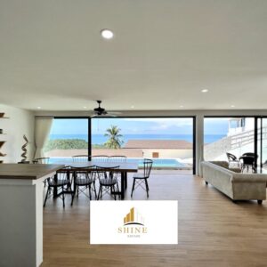 Ocean view 3 bedroom apartments in Lamai