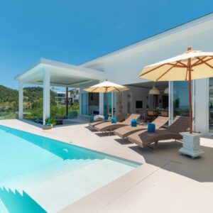Oriental style 4 bedroom sea view villa