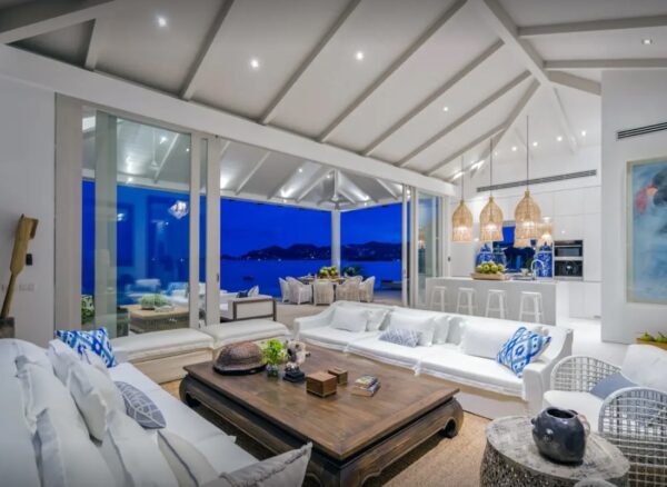 4 bedroom beachfront villa in Chaweng：圖片 10
