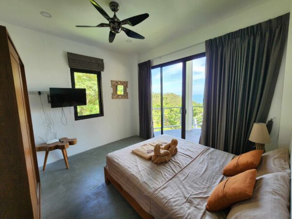 3 bedroom sea view villa with a private pool in Lamai：圖片 11