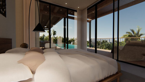 Modern Bali style 3 bedroom sea view villa：圖片 6