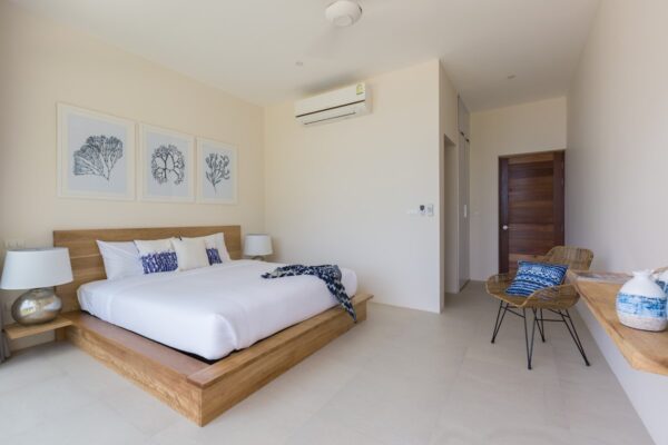 Spacious and modern 3 bedroom sea view villa in Lamai：圖片 13
