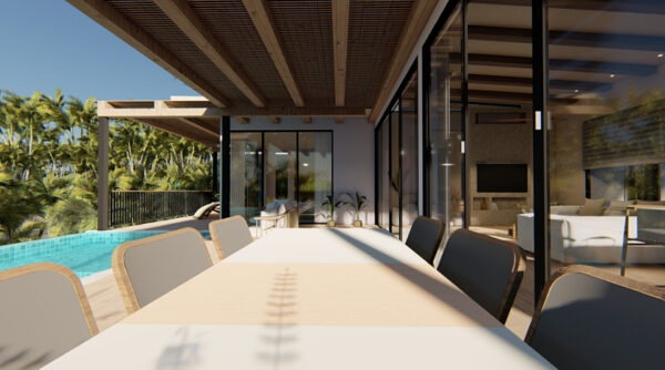 Modern Bali style 3 bedroom sea view villa：圖片 8