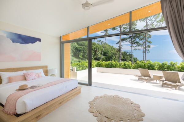 Spacious and modern 3 bedroom sea view villa in Lamai：圖片 15