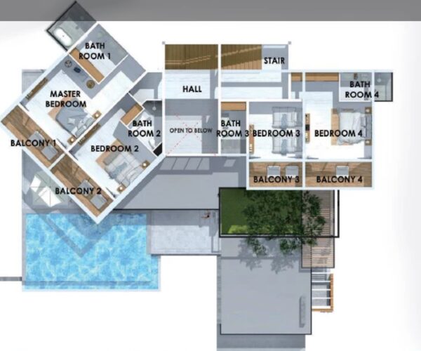 4 bedroom villa with wow sea view：圖片 11