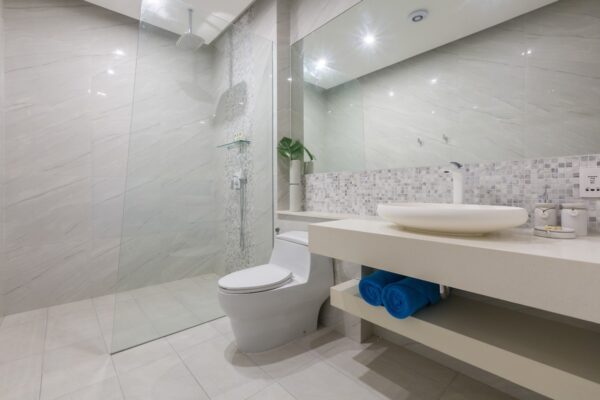 Spacious and modern 3 bedroom sea view villa in Lamai：圖片 20