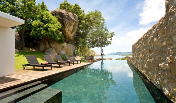 3 bedroom villa with an infinity pool and sea view：圖片 5