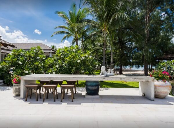 4 bedroom beachfront villa in Chaweng：圖片 6