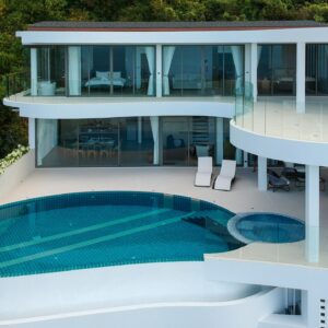 3 bedroom private pool villa 900 m from Bang Por beach