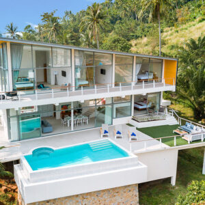 4 Bedroom Sea View Villa in Lamai