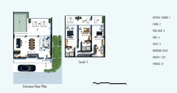 3 bedroom private pool villa：圖片 9
