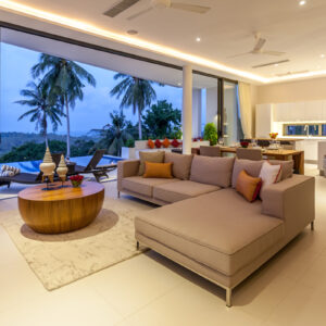 Modern 3 bedroom villa with wonderful sea view